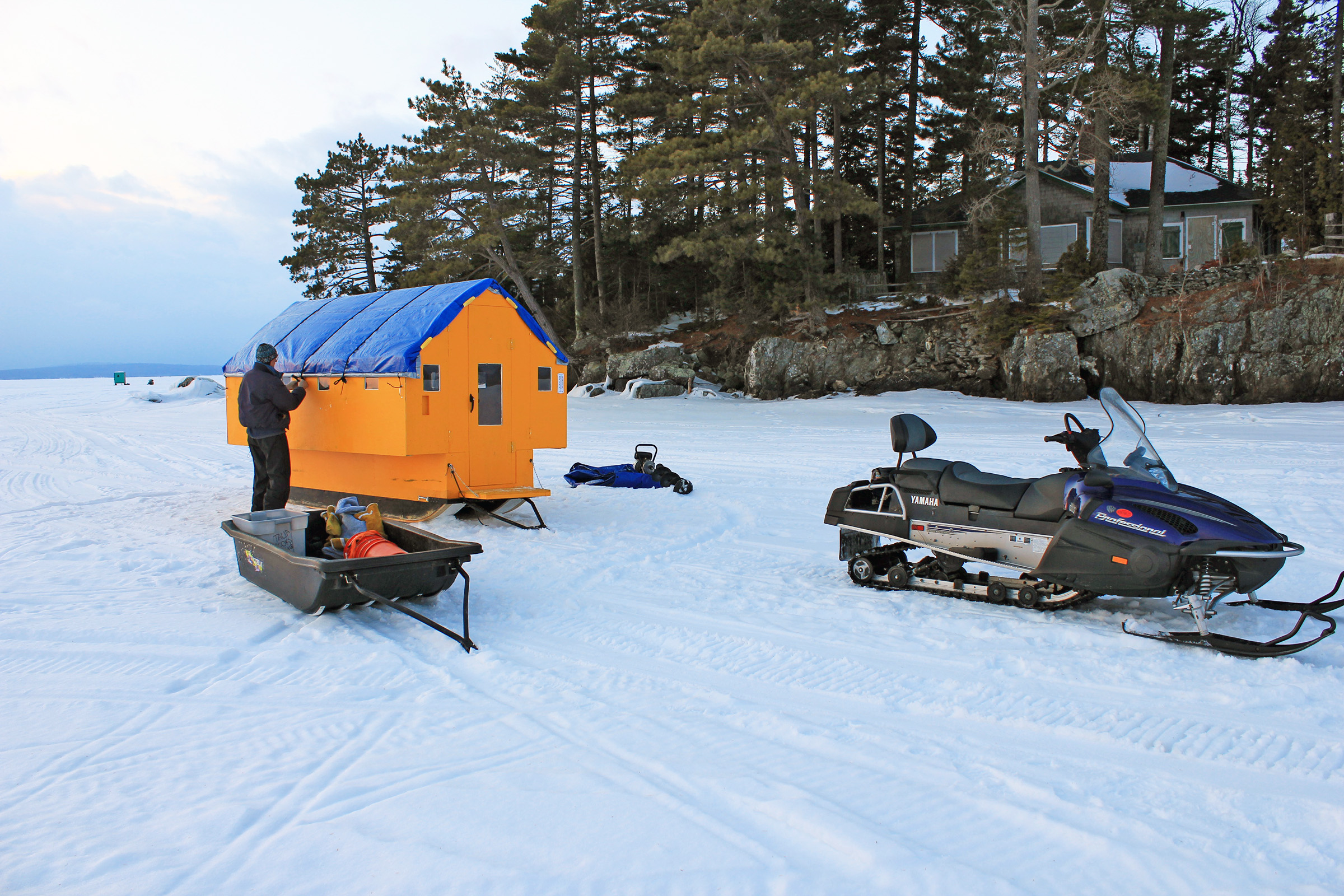 Tricked Out Ice Fishing Houses - In-Fisherman