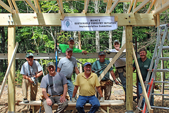 SIC Outreach Team Aug. 30: Front row, from left, John Starrett, Tim Richards; Middle row, Kevin Doran, Jack Witham, Scott Pease, Pat Sirois; Back row, Kevin McCarthy and Gordon Gamble.